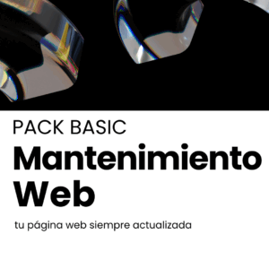 PACK BASIC – Mantenimiento Web
