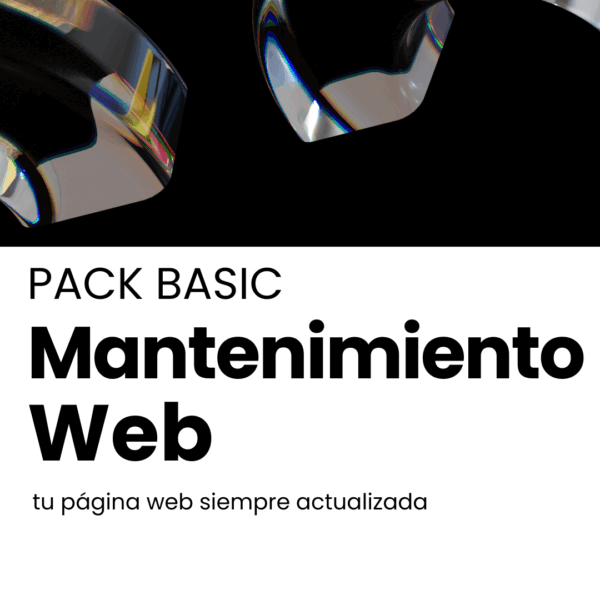 PACK BASIC – Mantenimiento Web