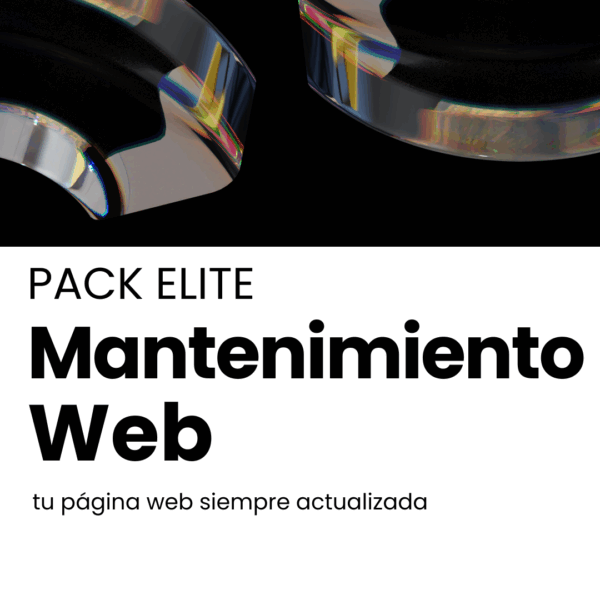 PACK ELITE – Mantenimiento Web