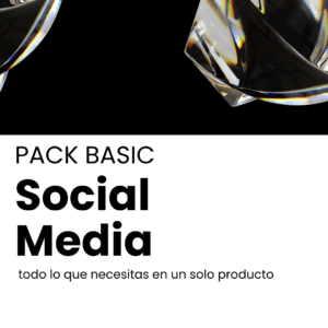 PACK BASIC – Social Media (Incluye un Pago Mensual)