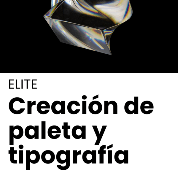 ELITE – Creación paleta cromática y tipografía