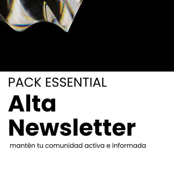 PACK ESSENTIAL – Alta Newsletter (E-mail Marketing)